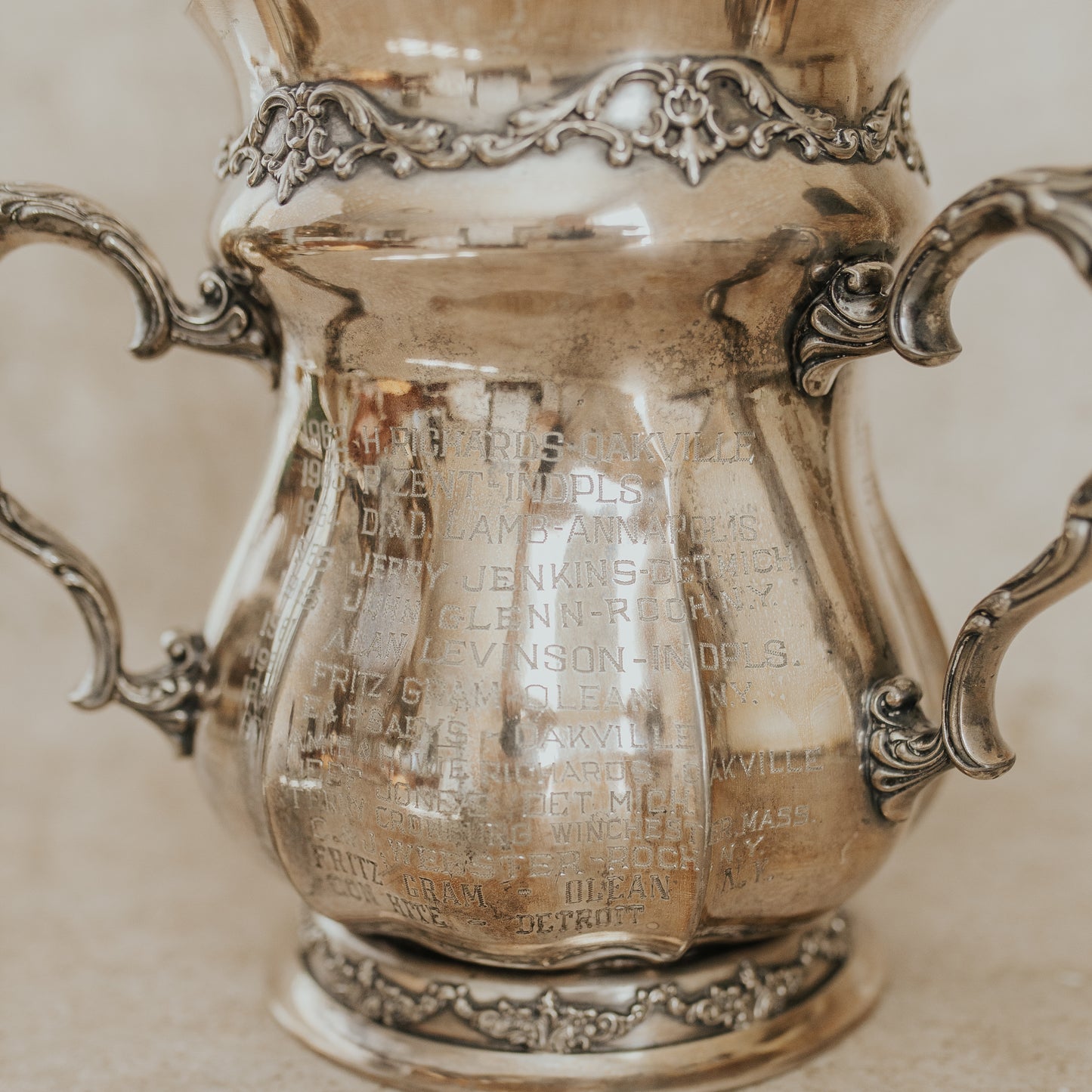 International Snipe Championship Vintage Loving Cup Style Trophy