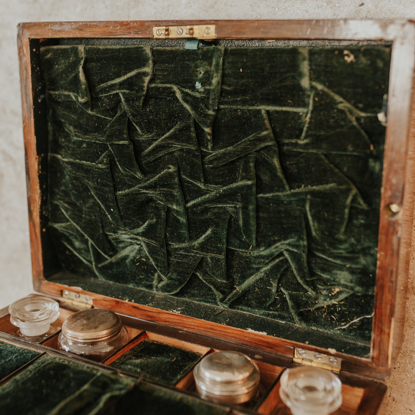 Complete Antique Vanity Box Set