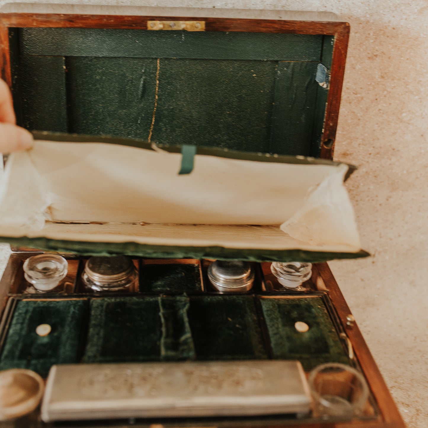 Complete Antique Vanity Box Set