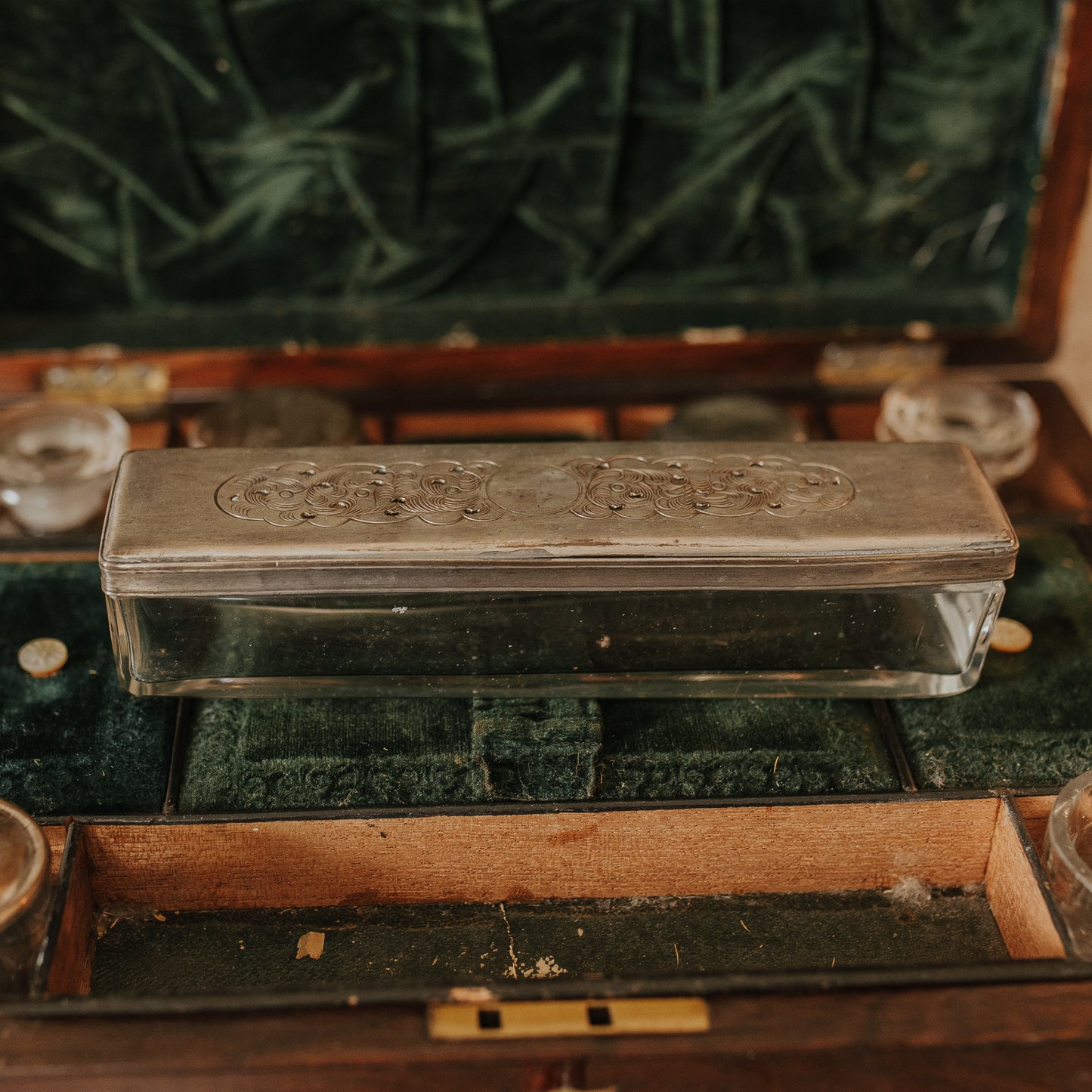 Complete Antique Vanity Box Set