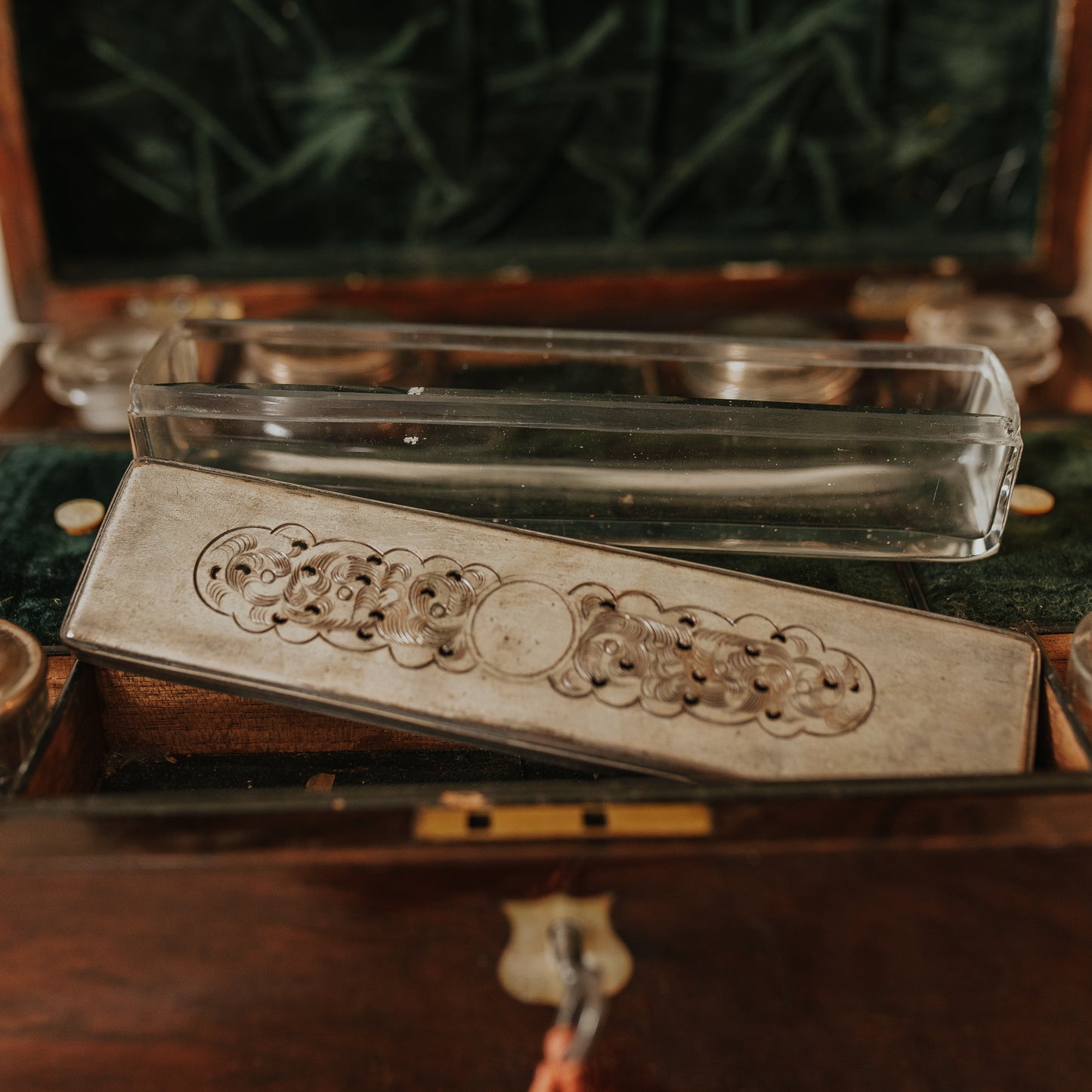 Complete Antique Vanity Box Set