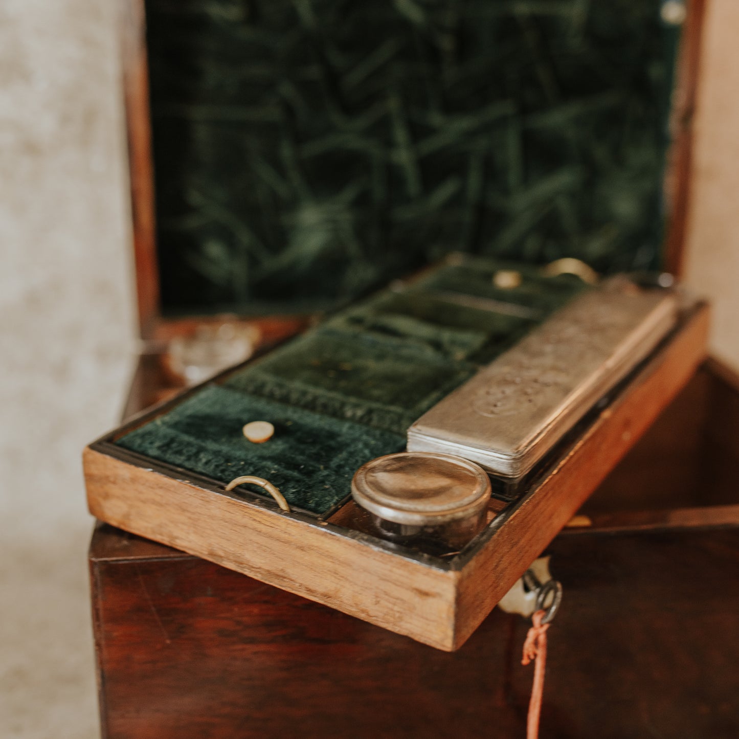Complete Antique Vanity Box Set