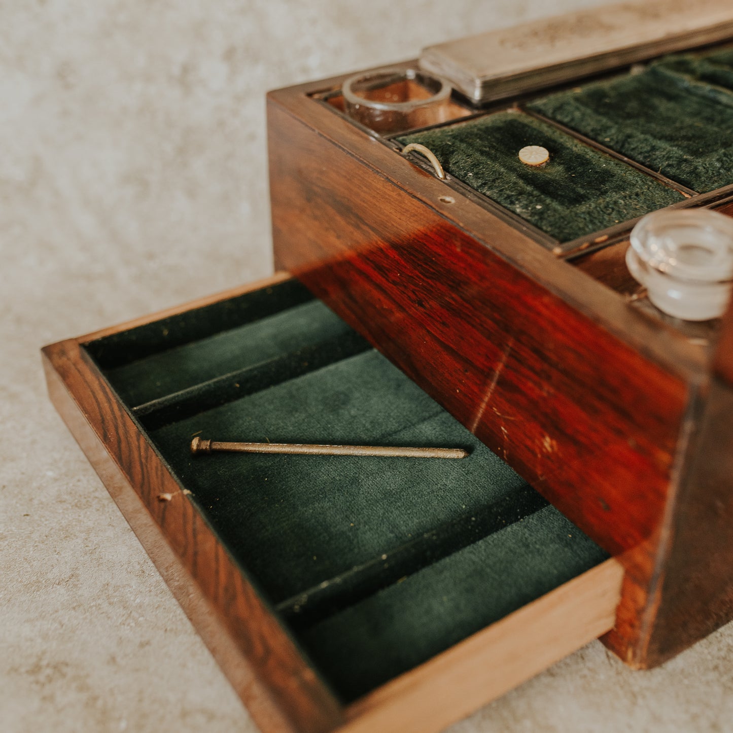 Complete Antique Vanity Box Set