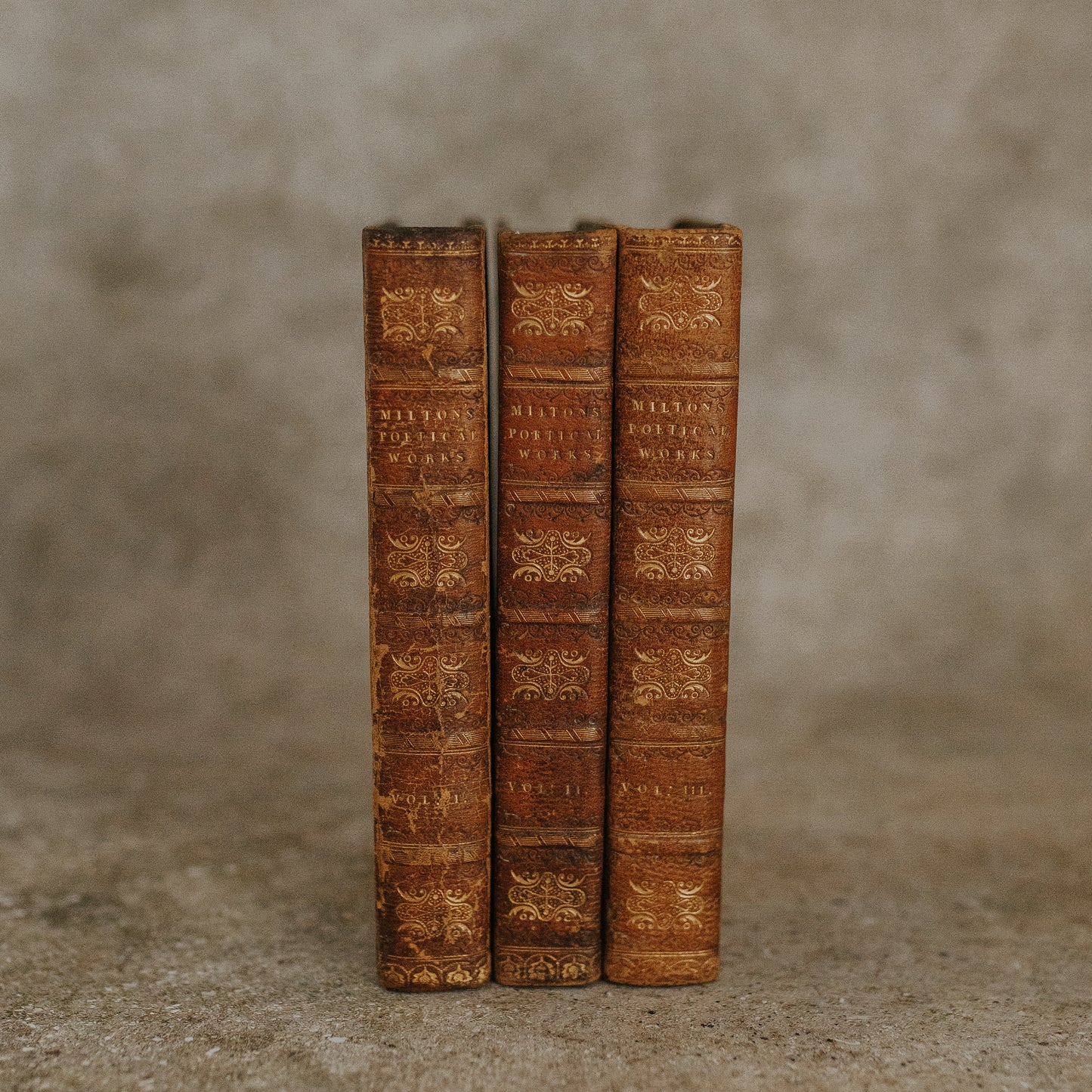 The Poetical Works of John Milton Miniature 3 Vol Set