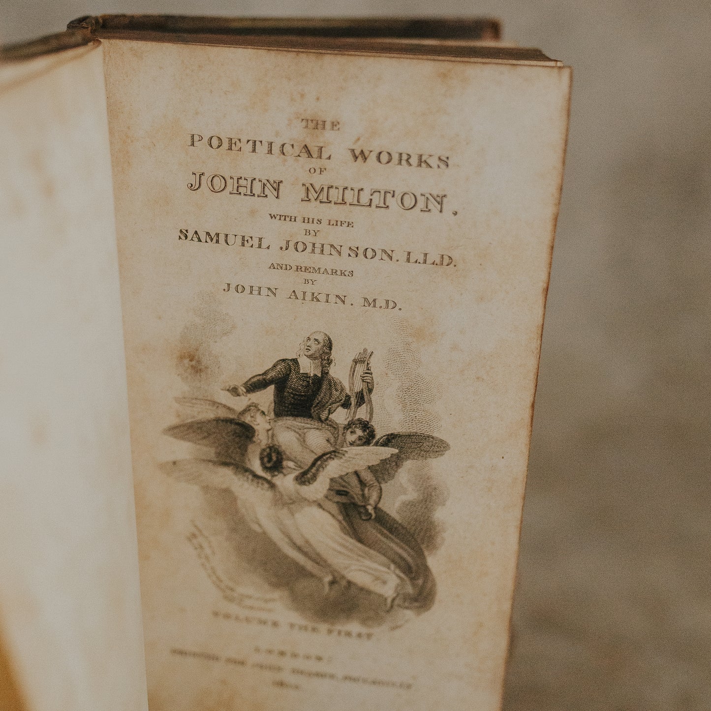 The Poetical Works of John Milton Miniature 3 Vol Set