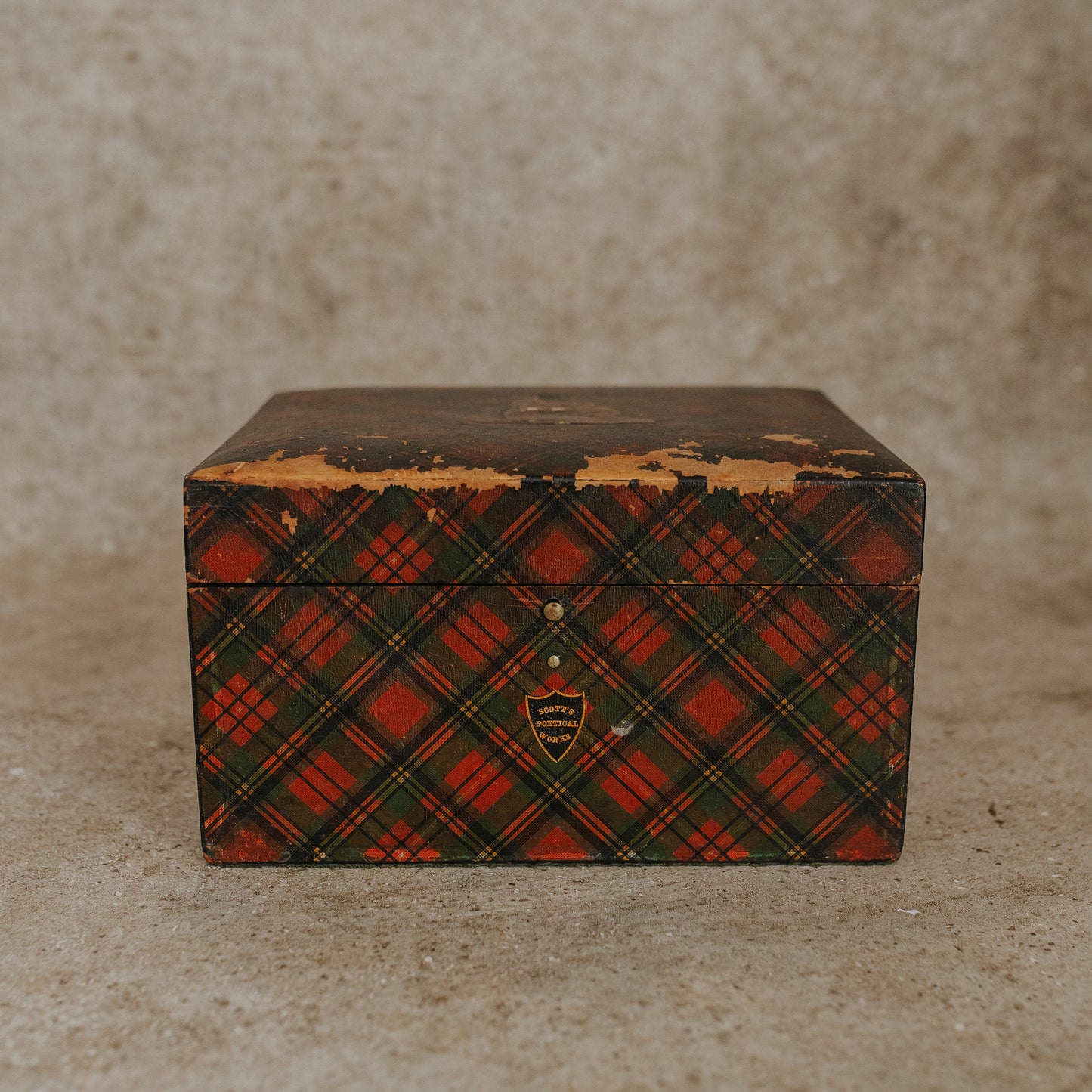 Scott's Poetical Works Tartanware Book Set