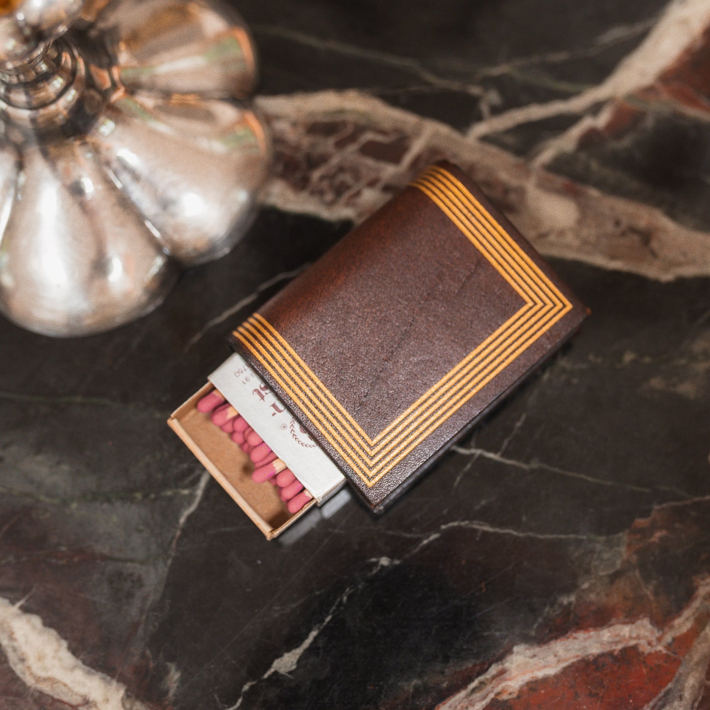 Leather Matchbook Book Covers
