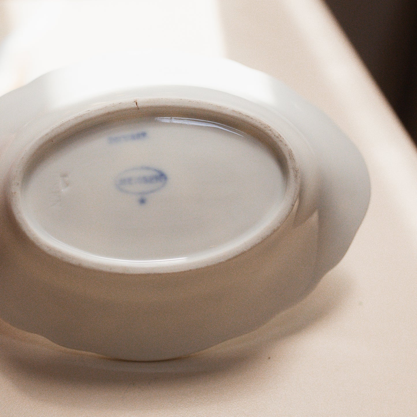 Meissen Blue Onion Soap Dish