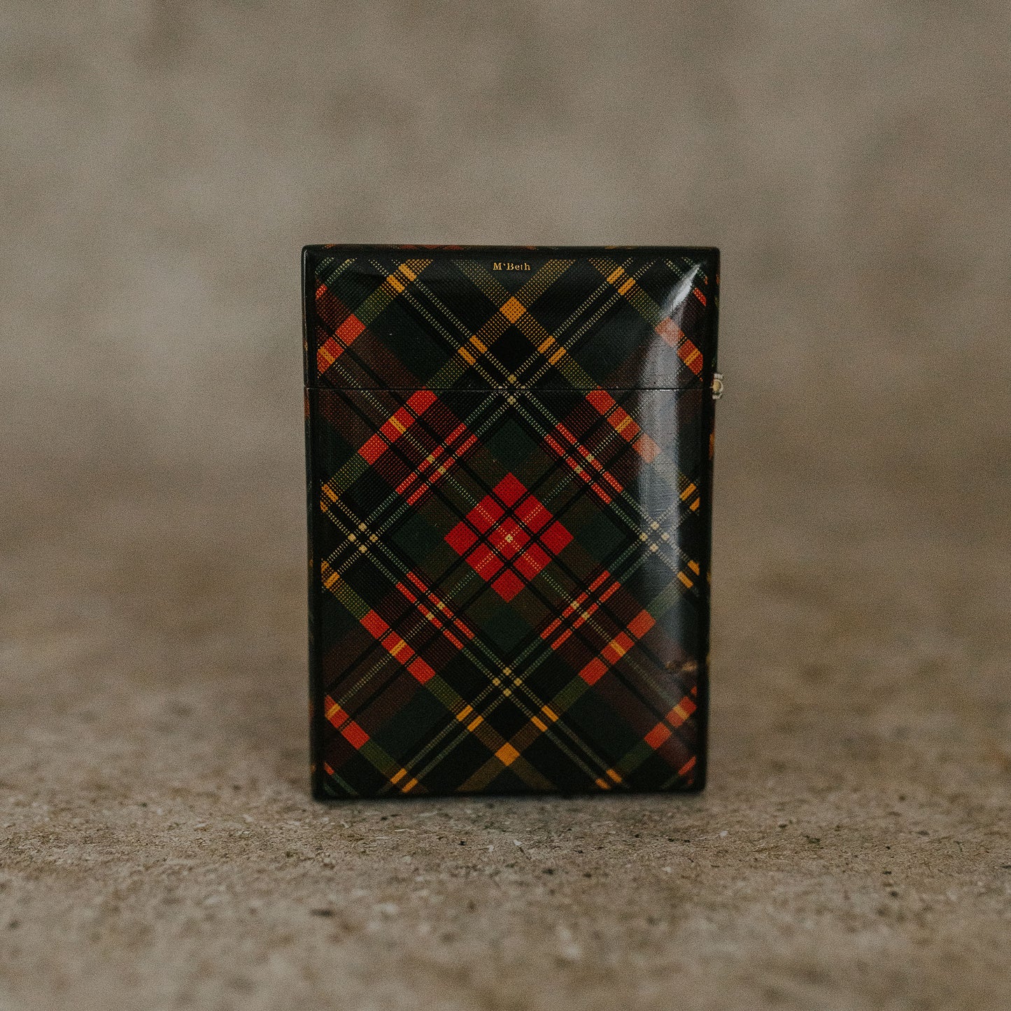 Tartanware Calling Card Case