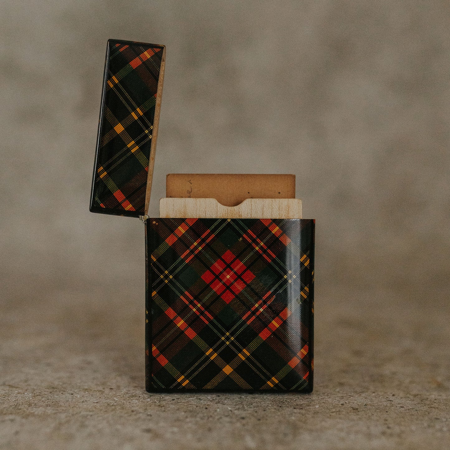 Tartanware Calling Card Case