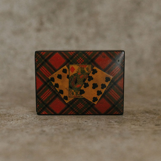Tartanware Playing Card Box