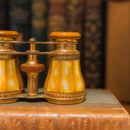 Antique LeMaire Paris Gold-Toned Opera Glasses