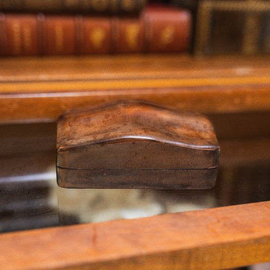 Vintage Peruzzi Leather Trinket Box