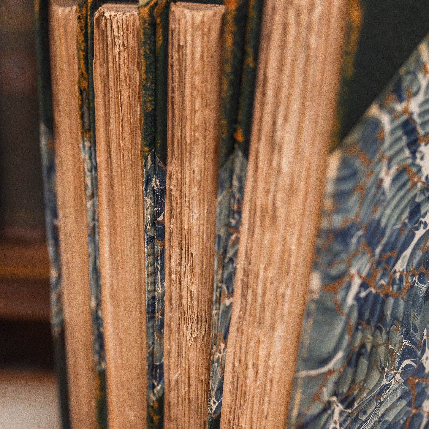 Set of 4 Antique Charles Dickens Books
