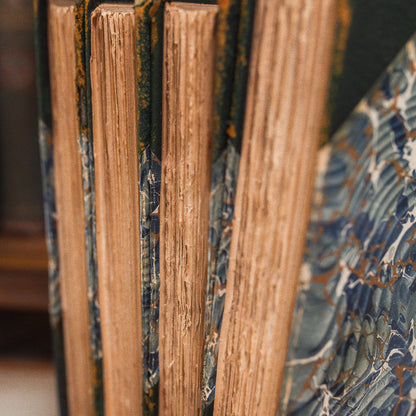 Set of 4 Antique Charles Dickens Books