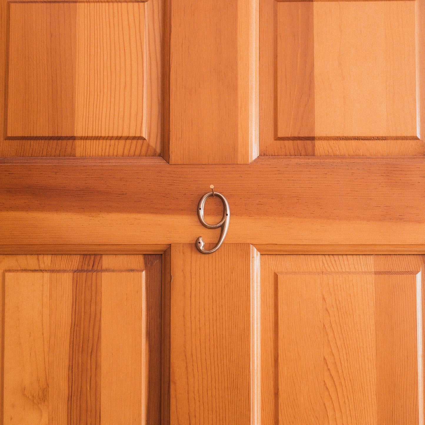 Vintage Brass House Numbers
