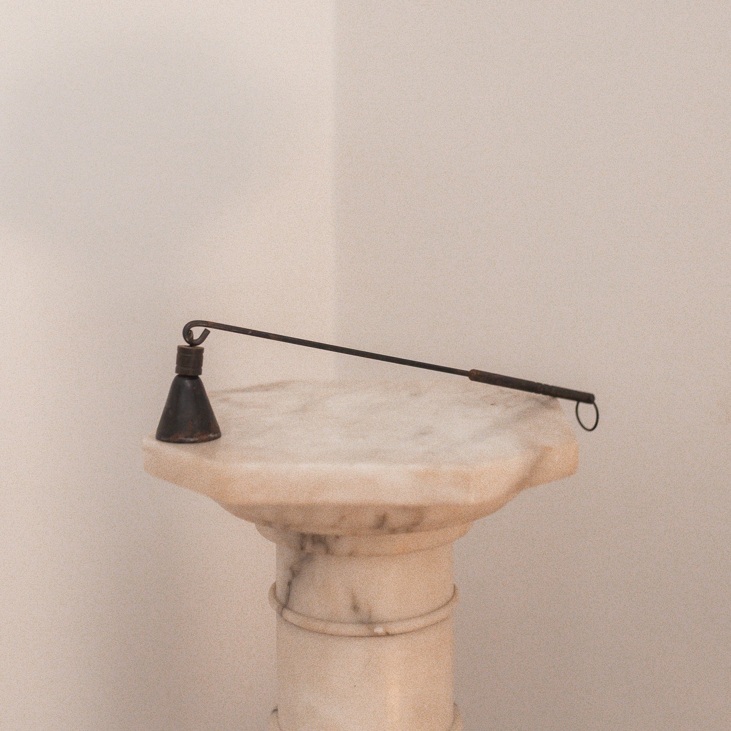 Antique Iron Candle Snuffer