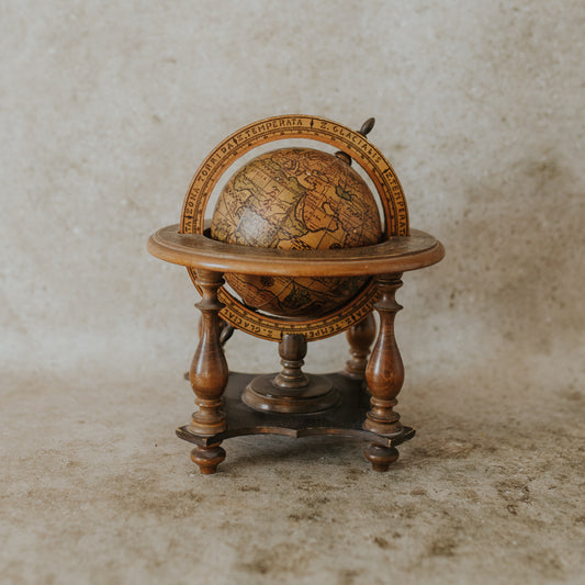 Wooden Desk Globe