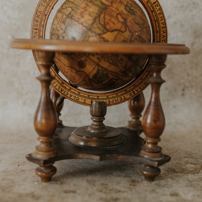 Wooden Desk Globe
