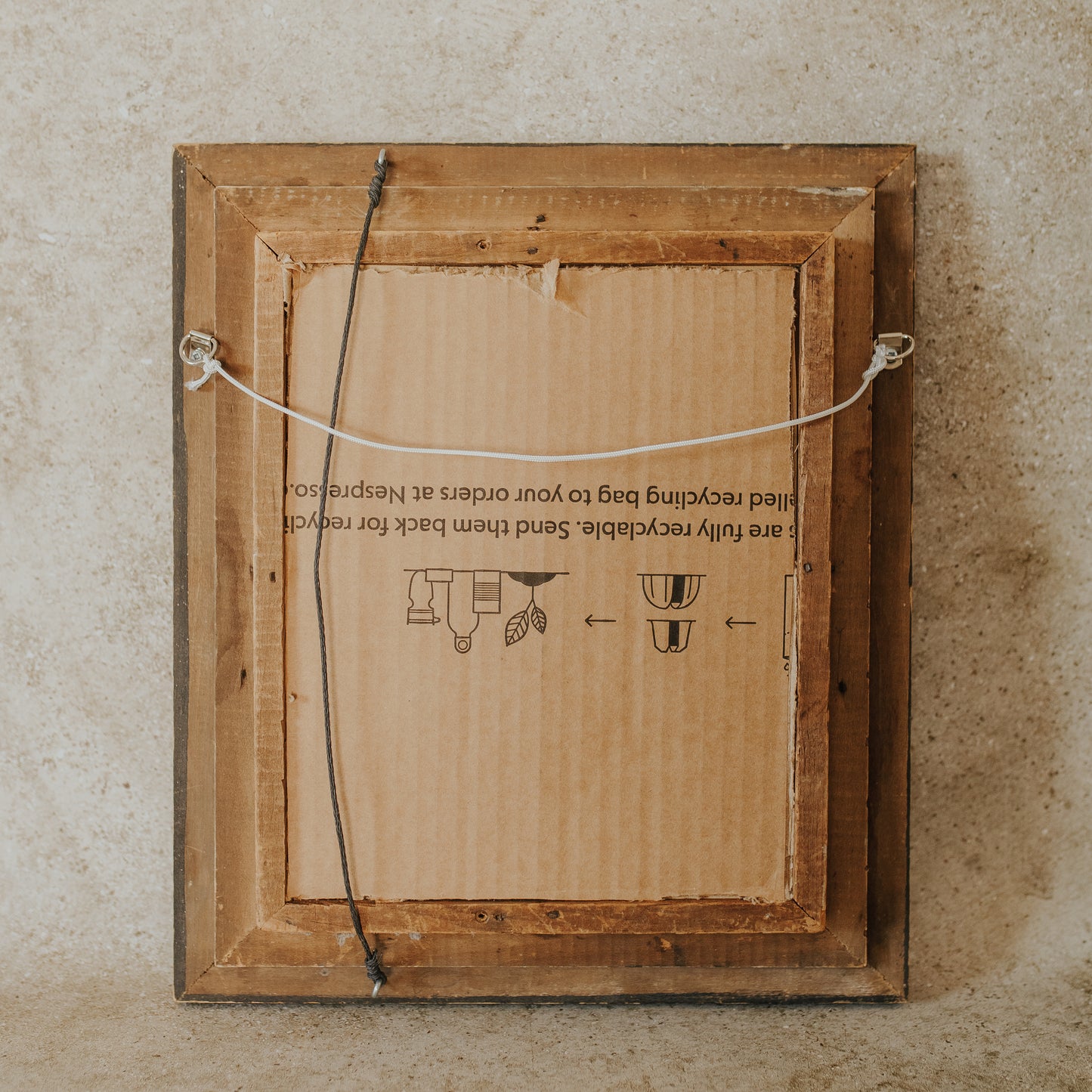 Antique Framed Charcoal Drawing