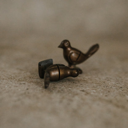 Bronze Bird Place Card Holders