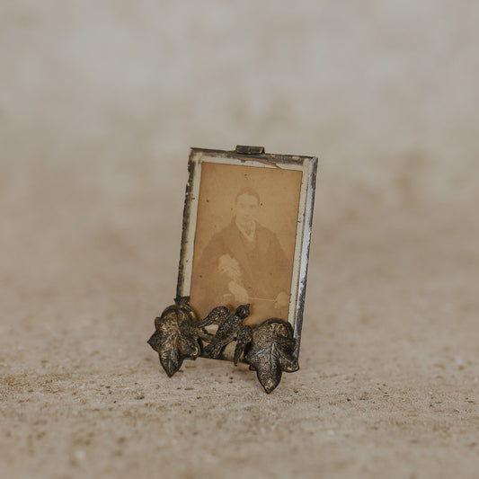Miniature French Spring Frame with Birds and Leaves