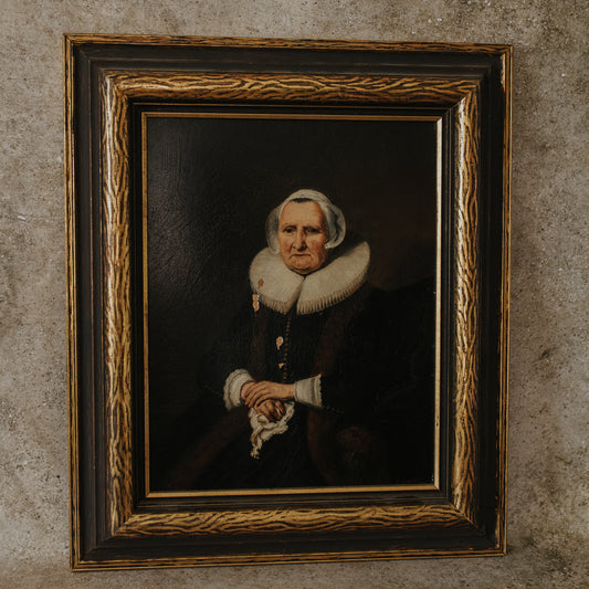 Dutch Woman Oil Painting