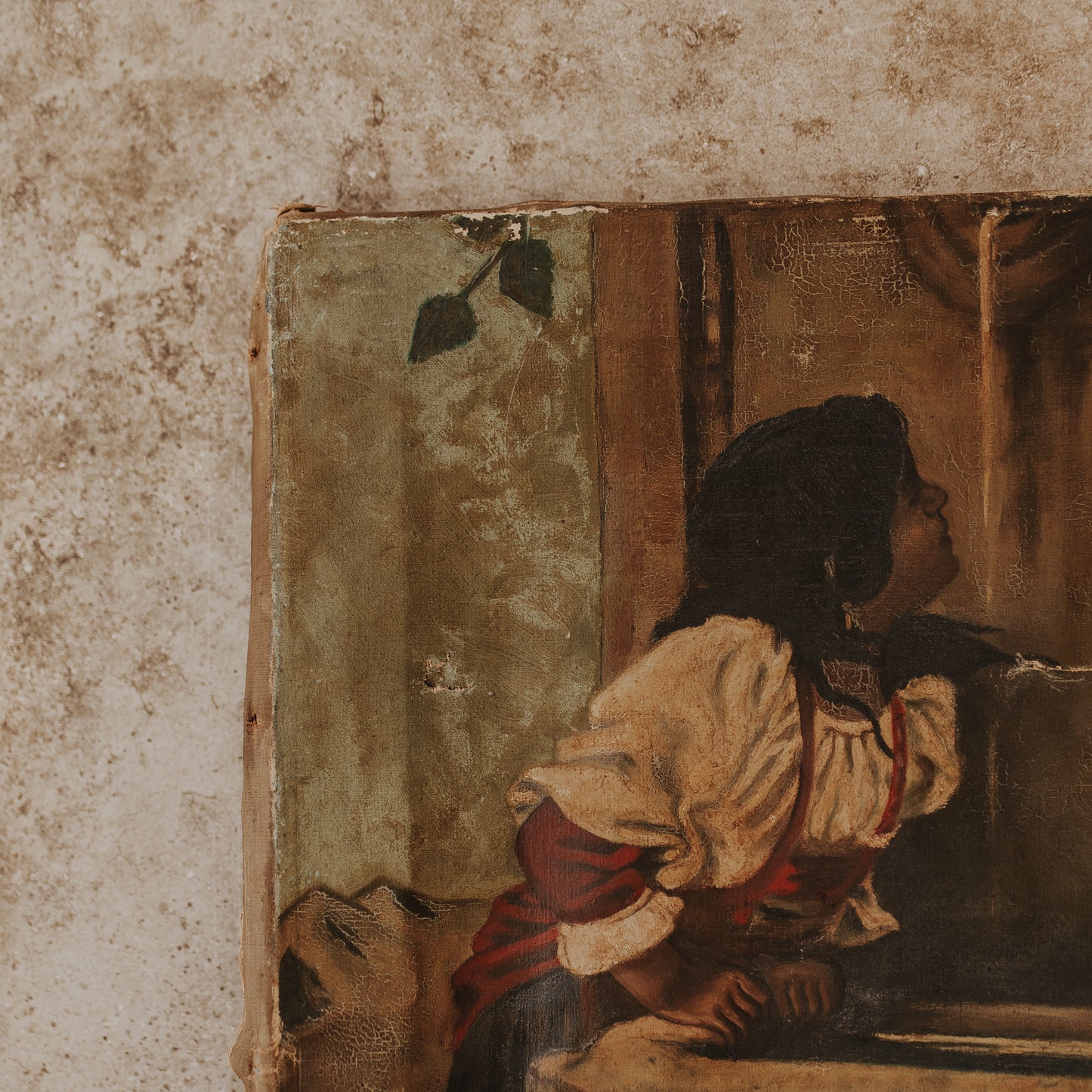 Roman Girl At A Fountain