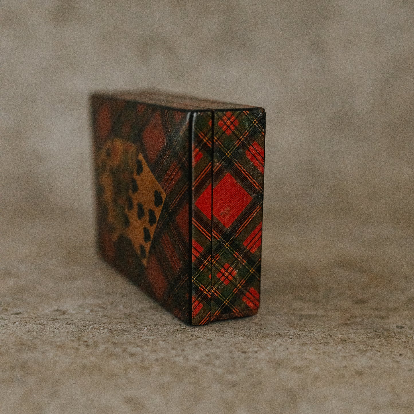 Tartanware Playing Card Box