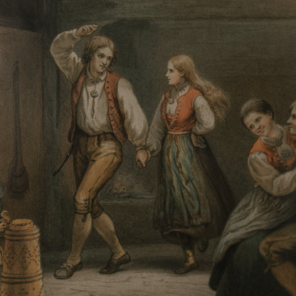 Sunday Night In A Cabin Lithograph