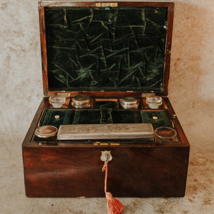 Complete Antique Vanity Box Set