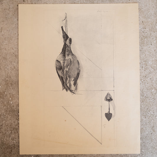 Duck Hunting Lithograph