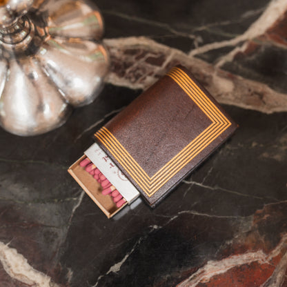 Leather Matchbook Book Covers