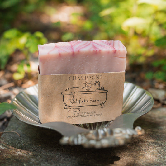 Champagne Goat Milk Soap