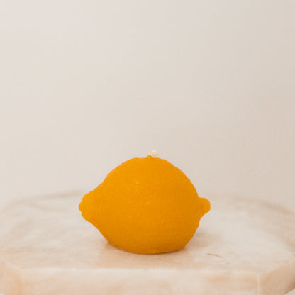 Lemon Grove Beeswax Candle