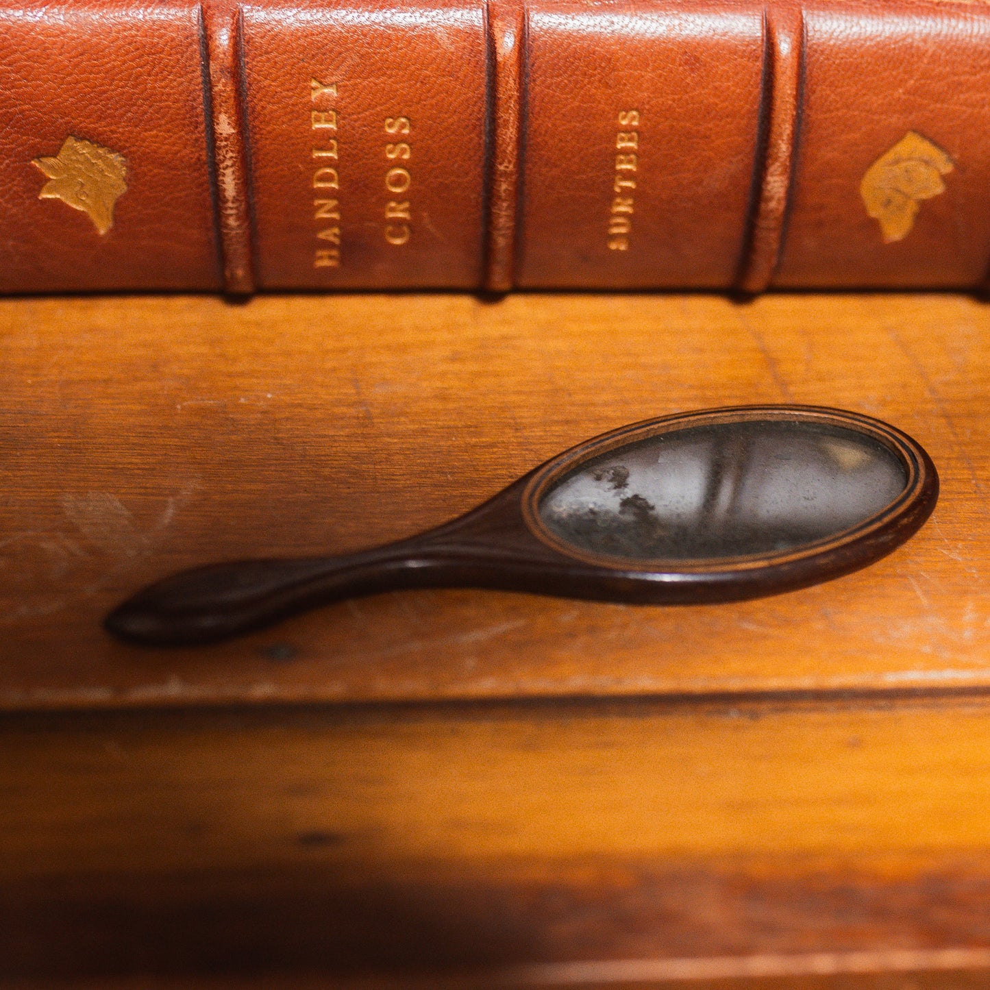 Miniature Oak Mirror