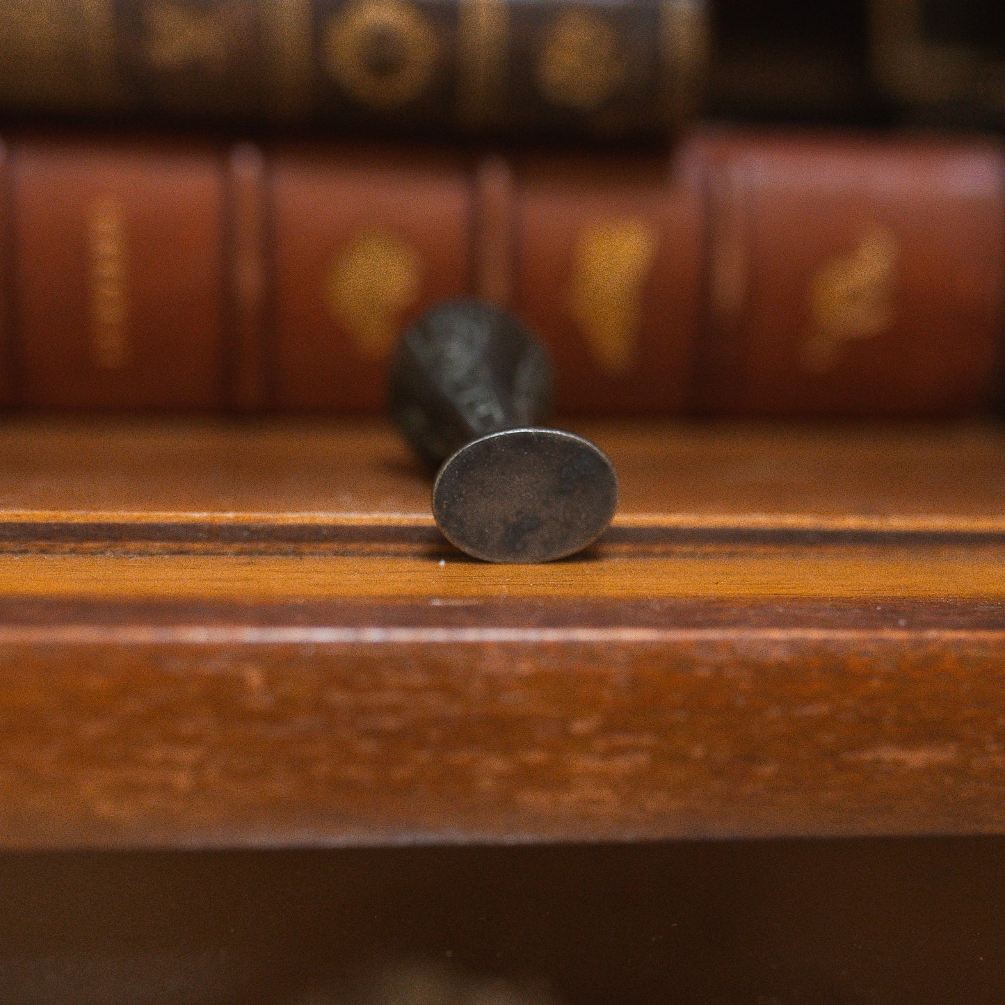 Antique Floral Silver Wax Seal Stamp