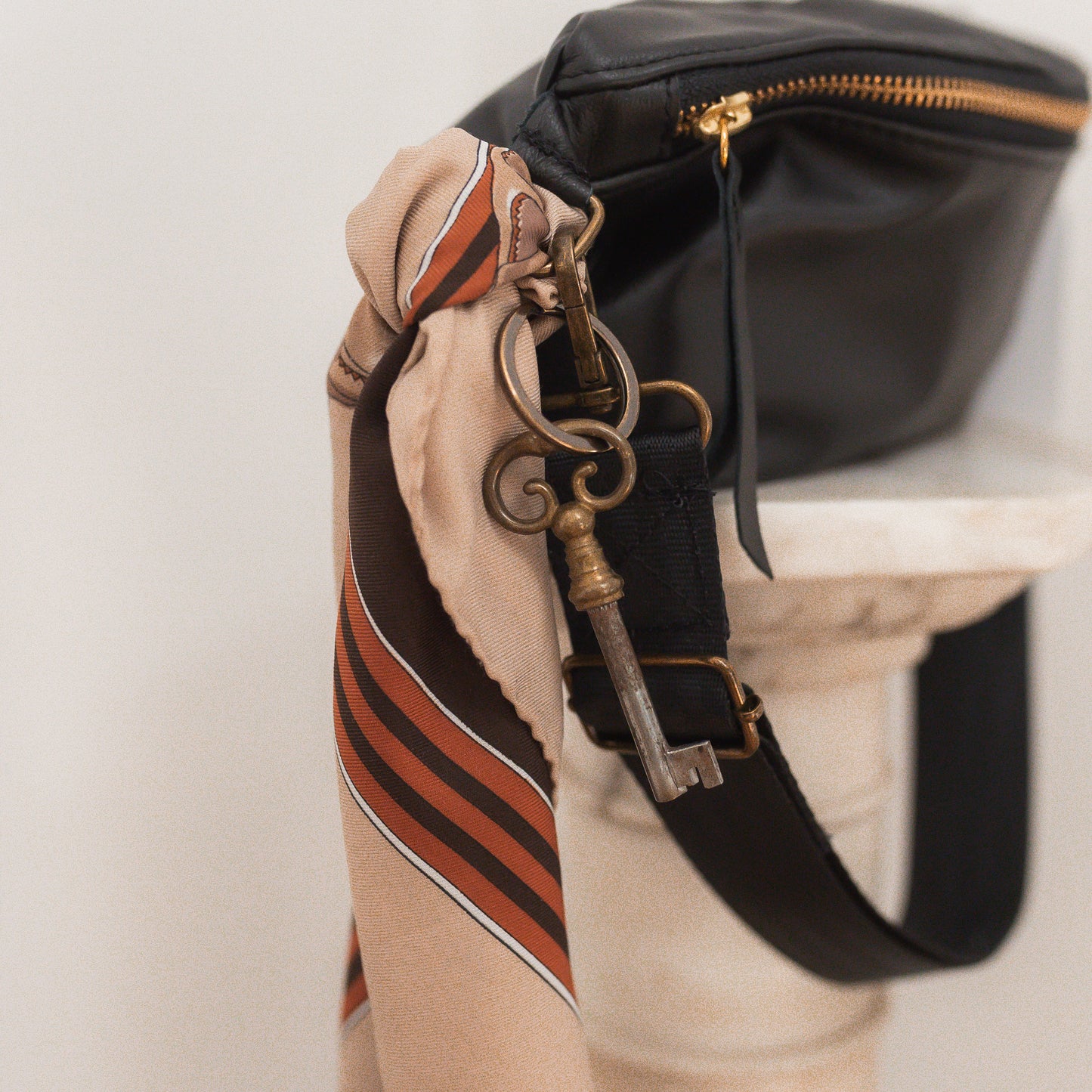 Vintage Equestrian Jim Renoir Scarf