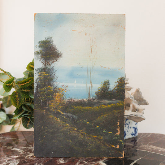 Antique Hudson River School Painting