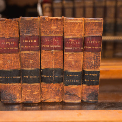 British Prose Writers Book Set 1820