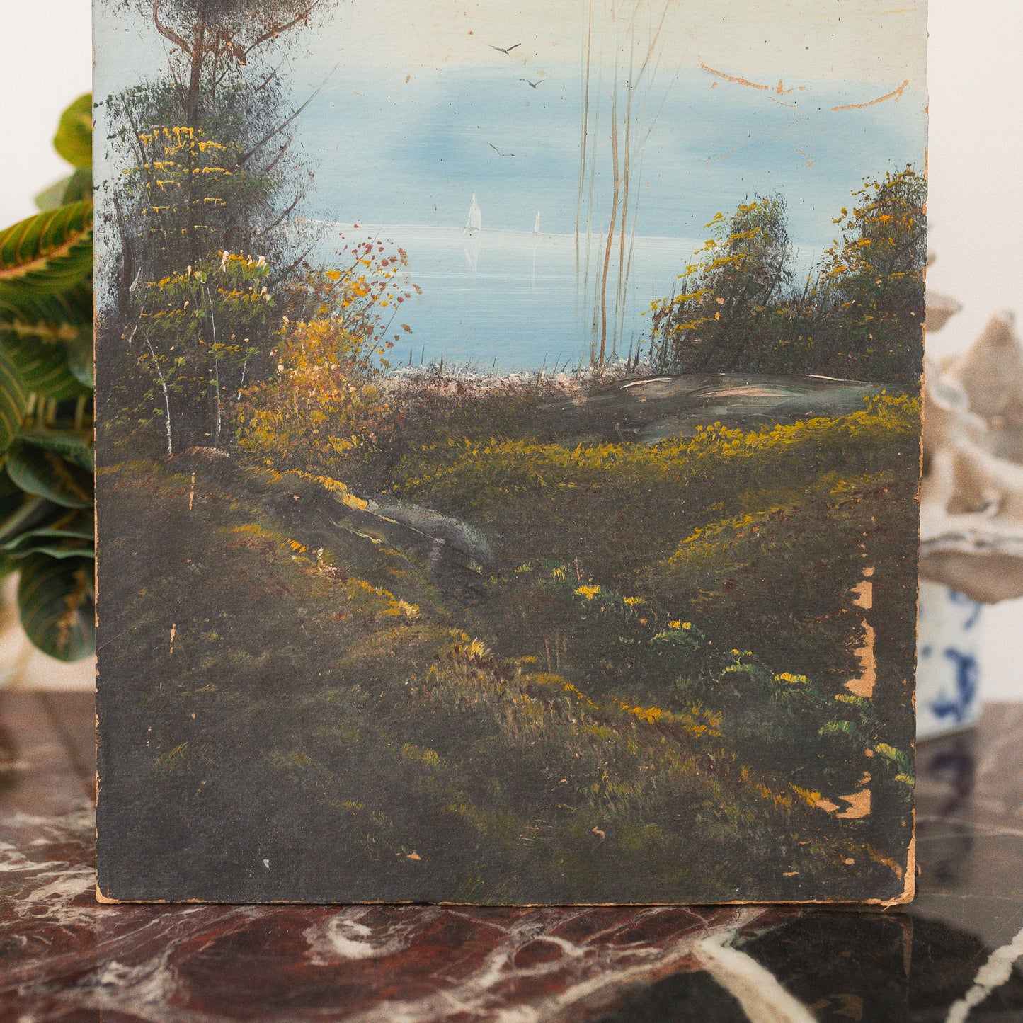Antique Hudson River School Painting