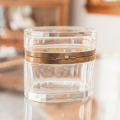 Antique French Crystal Casket Attributed to Baccarat