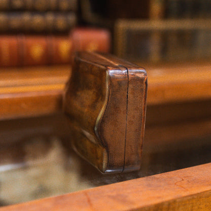 Vintage Peruzzi Leather Trinket Box
