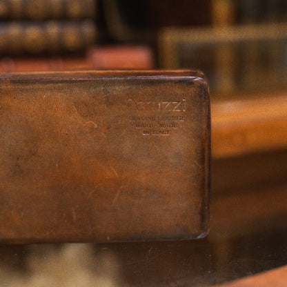 Vintage Peruzzi Leather Trinket Box