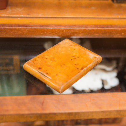 Antique Birdseye Maple Cigarette or Calling Card Case