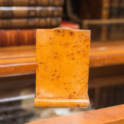 Antique Birdseye Maple Cigarette or Calling Card Case