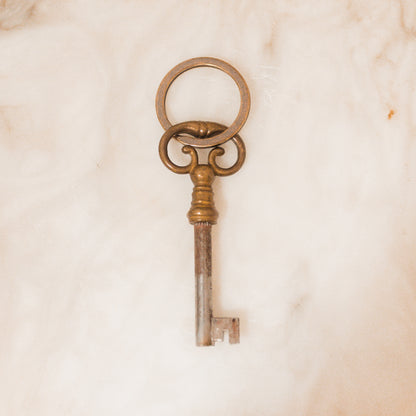 Antique Skeleton Key Chain