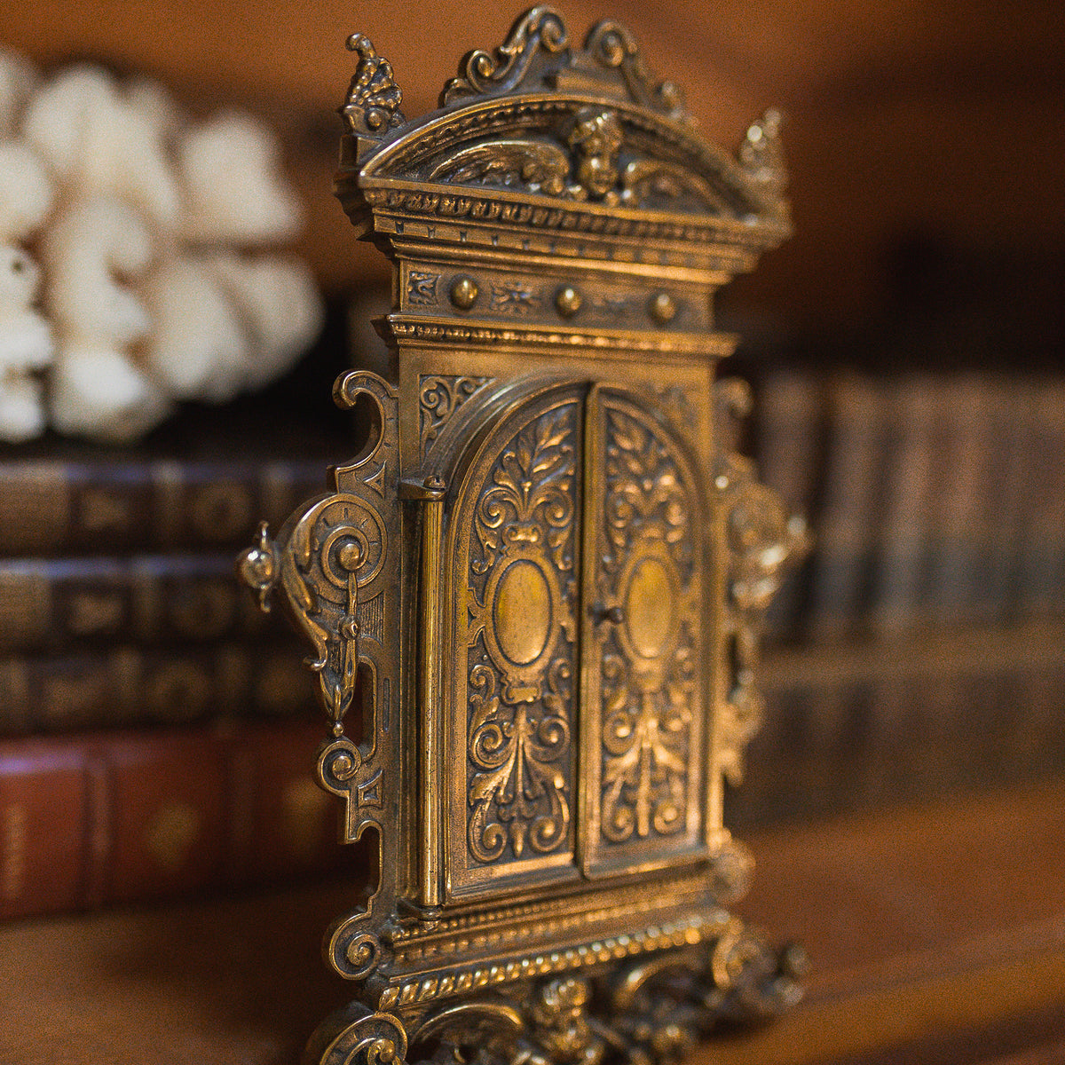 Antique Brass Frame With Doors