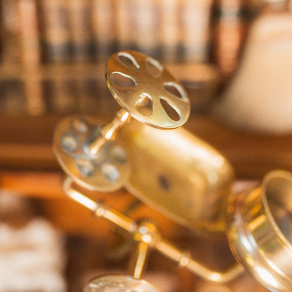 Brass Bathroom Caddy