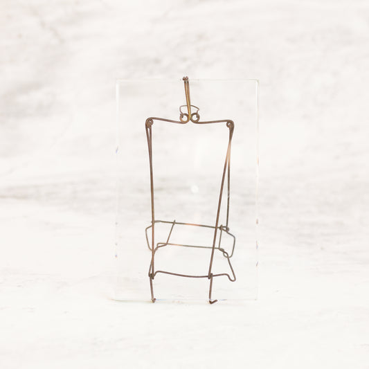 Antique French Spring-Form Frame